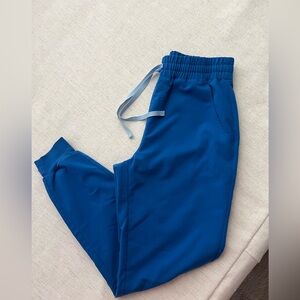 Women’s Figs High waisted royal blue joggers